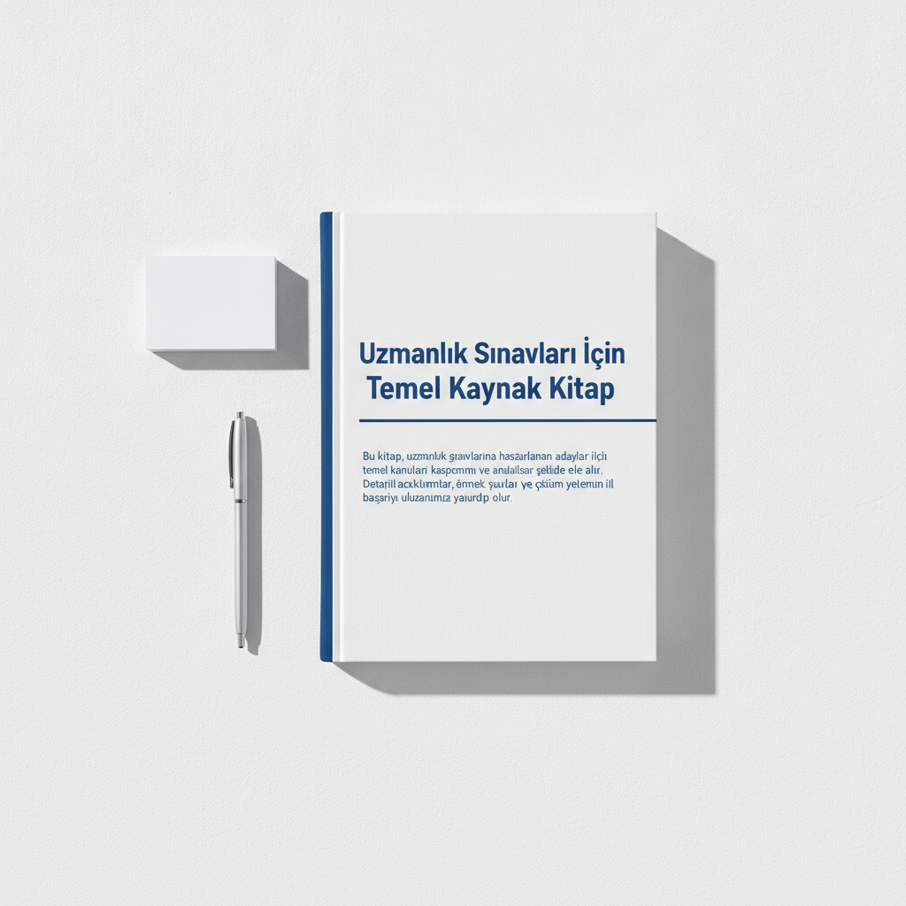 Uzmanlık Sınavları İçin Temel Kaynak Kitap