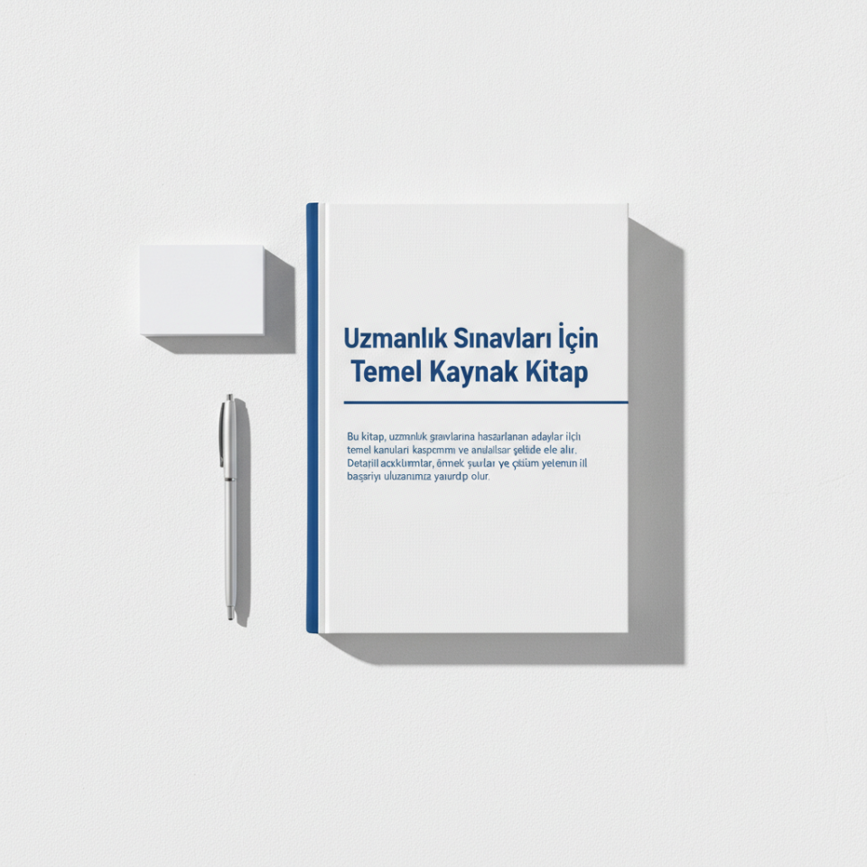 Uzmanlık Sınavları İçin Temel Kaynak Kitap