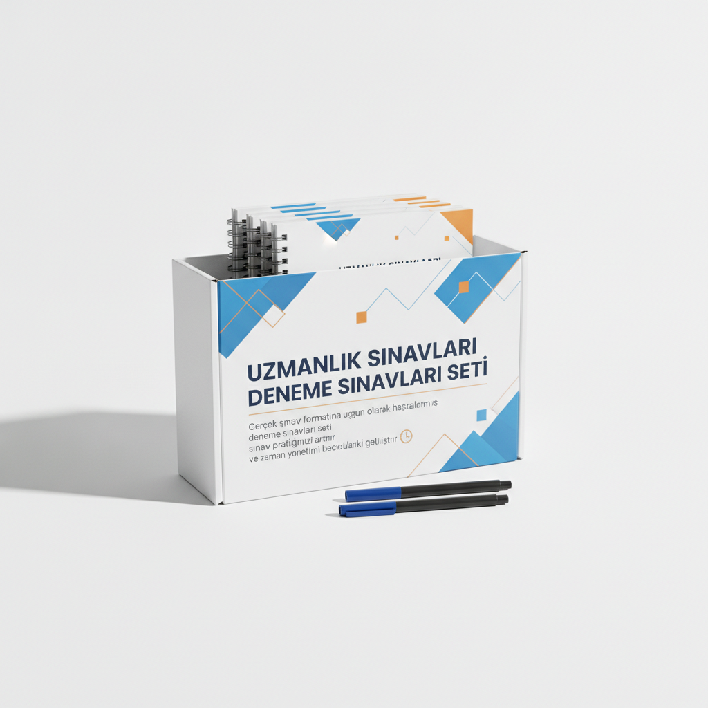 Uzmanlık Sınavları Deneme Sınavları Seti
