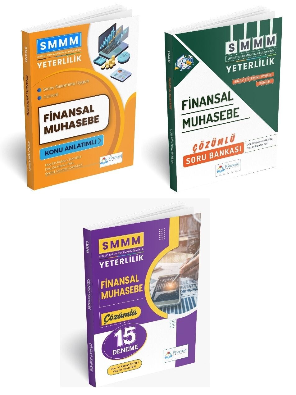 SMMM Finansal Muhasebe |KONU + Soru Bankası + DENEME | (3 Kitap Seti)